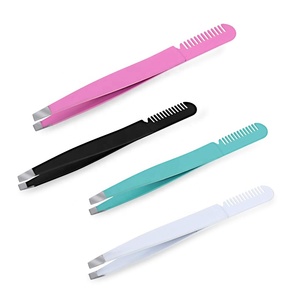 Pince à épiler premium pour sourcils – Meilleur outil de beauté pour l'épilation – Élimination des poils du visage et des éclats cutanés – Acier inoxydable - Product Image 6