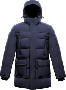 เสื้อแจ็คเก็ตผ้าแคนวาสคุณภาพสูงสำหรับฤดูหนาวบุใยอุ่น ระบายอากาศได้ดี กันลม เป็นมิตรกับสิ่งแวดล้อม สำหรับผู้ชาย  สามารถสั่งตัดได้ - Product Image 5