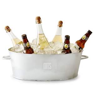 Cubo de vino de acero inoxidable de Calidad exclusiva de diseño elegante, Tina de vino para cuenco de champán para recepción de bodas, bebida de hielo - Product Image 5