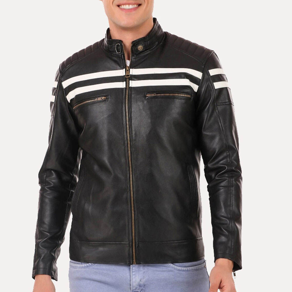 Wholesale Manufacturer Best Quality Men's Biker Jacket Top Selling