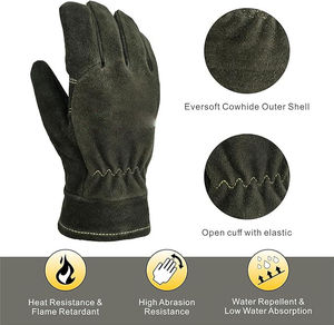 Guantes de trabajo para hombre, ideales para trabajos intensivos, manipulación de herramientas y materiales, con comodidad, flexibilidad y protección. - Product Image 2