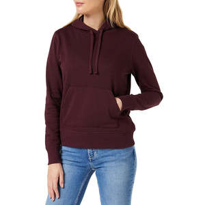 Sudadera con Capucha de Felpa de Algodón de Alta Calidad para Mujer, Diseño Extra Grande con Logotipo Personalizado, Ropa Deportiva de Talla Grande para Invierno - Product Image 1