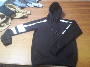 Sweat-shirt pas cher en ligne avec. Streetwear surdimensionné vierge de haute qualité en éponge française épaisse 100% coton pour hommes - Product Image 5