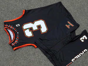 Vêtements de basket-ball personnalisés par sublimation, taille plus, maillot de basket-ball à séchage rapide, uniformes de basket-ball simples, shorts de basket-ball - Product Image 3