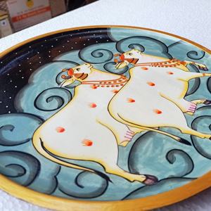 Tapices y bandejas con tema de Vaca pintados a mano hechos a medida ideales para la decoración del hogar adecuados para la reventa - Product Image 5