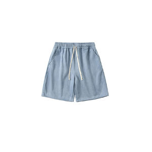 2025 hommes séchage rapide maille sport Shorts taille élastique Joggers Fitness athlétique entraînement Gym Shorts plaine teint Technique - Product Image 2