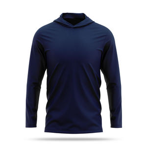 Fitness entraînement course pull SHERIFF hommes Performance chemise à capuche en plein air vente chaude Slim Fit hommes sweats à capuche avec Logo personnalisé - Product Image 5