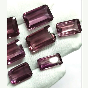 Lote de 8 Piedras Preciosas de Amatista Natural de Brasil de Alta Calidad, 113 Quilates, Corte Octogonal, Color Púrpura, 8-23 mm, para Collar - Product Image 2