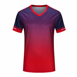 Fabricants de maillots de football américain Respirant Mesh Sublimation Street Soccer Shirts Team Jersey - Product Image 3