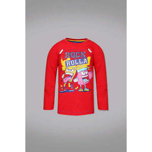 เสื้อยืดร็อคแอนด์โรลลาสำหรับเด็กชายวัยหัดเดินแฟชั่นแสนสนุกและมีสไตล์สำหรับเด็กวัยหัดเดิน - Product Image 1