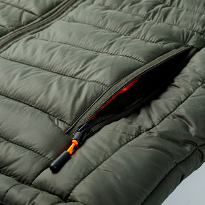 Venta al por mayor personalizada de los hombres más Parka de invierno con estilo espesar hinchado abrigo de lona de cuello alto de moda Puffer chaqueta logotipo frontal - Product Image 4