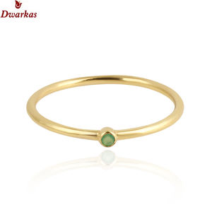 Anillo minimalista de plata de ley 925 chapado en oro con piedra preciosa de rubí natural, precio de fábrica de alta calidad para bodas - Product Image 5