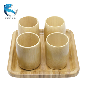 Taza para beber de bambú sostenible - Product Image 1