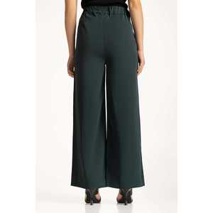 Pantalones Anchos de Otoño WM-TRC-SS24-113, Mezcla de Satén Transpirable, Cintura Alta con Decoración a Rayas, Tallas XL y XS Disponibles - Product Image 3