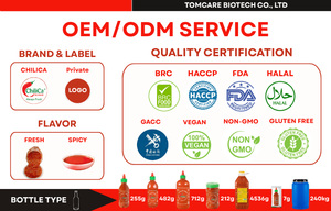 Salsa de Chile fresco vietnamita estilo Sriracha 712G para platos asiáticos botella tambor a granel proveedor verificado - Product Image 5