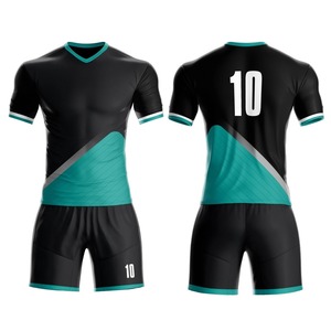 Custom logo Breathable Quick Dry Football Jersey Design <b>Models</b> Full Set Sublimation Polyester Men Soccer Jersey Uniform - Product Image 6