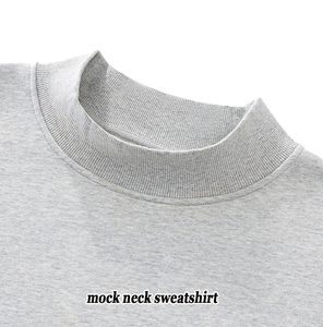 เสื้อสเวตเตอร์คอเต่าสำหรับสตรีทปักลายเสื้อกันหนาวสวมหัวผ้าฟลีซโอเวอร์ไซส์ผ้าคอตตอน - Product Image 4