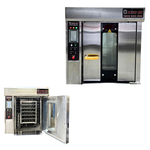 Wholesale Price <b>8</b> Trays Industrial Bread Oven 20Kw/H Capacity Oven Bakery Altuntop Trolley Rotary Oven Vietnam Manufacturer - Product Image 1