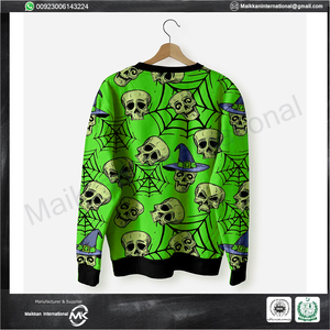 Sudadera de Otoño para Hombre de Alta Calidad, Diseño Profesional, Impresión Digital, Ecológica, Cortavientos, Informal, 100% Algodón - Product Image 4