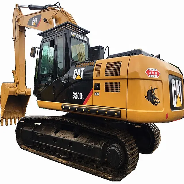 Bekas 320DL 320D 20 ton penggali hemat energi asli Caterpillar hidrolik dibuat di Jepang crawler ekskavator dijual di Shan