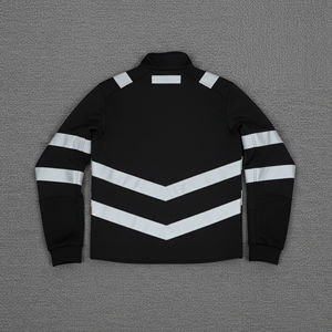 Ventes en gros de vestes de travail d'hiver personnalisées à haute visibilité, veste de sécurité ANSI classe 2, imperméable, LED clignotante verte, fermeture éclair pour hommes - Product Image 2