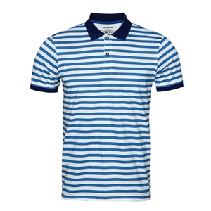 Calidad superior Nuevo diseño Tamaño personalizado, etiqueta y logotipo Camiseta de hombre Piqué 50% Algodón/50% poliéster, 220 GSM de Bangladesh - Product Image 5