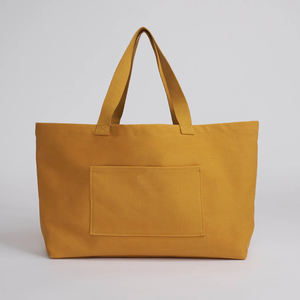 Sac exclusif en toile de coton de haute qualité lavable à la main et léger avec fermeture ouverte pour tous les fournisseurs pour l'été - Product Image 4