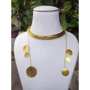 Collares de Latón Hechos a Mano, Chapados en Oro, Cadenas Religiosas Ortodoxas con Diamantes y Perlas para Bodas - Product Image 3