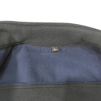 Chaqueta de caza de lana polar azul con cremalleras múltiples Diseño OEM personalizado Chaquetas cortavientos para exteriores a prueba de viento