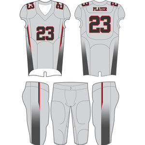 Conjunto de Camisetas de Manga Corta con Estampado a Cuadros de Fútbol Americano Retro Transpirable, Estilo Vintage, Antibacteriano y de Secado Rápido - Product Image 2