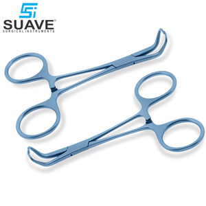 SUAVE SURGICAL INSTRUMENTS Prix de gros Pinces à serviettes manuelles en acier inoxydable Bon vendeur Impression de logo personnalisé - Product Image 6