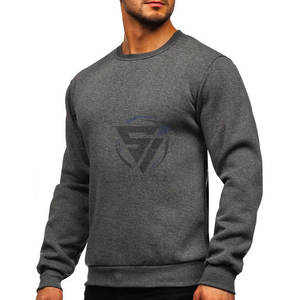 Sweat-shirts unisexes en tissu éponge lourd 100% coton de haute qualité, avec logo personnalisé en relief, vente en gros, style hip-hop, respirants - Product Image 4