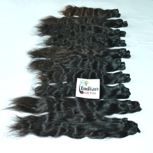 Extensions de cheveux humains indiens bruts non traités à 100 %, ondulés, vierges, avec cuticules alignées, styles bouclés en vagues profondes lâches, naturels - Product Image 1