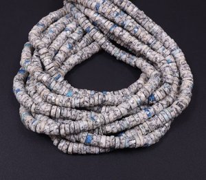 Cuentas de Jaspe K2 Facetadas en Forma de Disco Heishi de 6-7mm, Hilo Natural para la Fabricación de Joyas, Collares y Pulseras, Estilo Boutique 2026 - Product Image 2