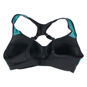 Nike Pro Rival Fade High Support Sports <b>Bra</b> Womens Sports <b>Bras</b> Color: Blue/Black 100% Authentic - Product Image 2