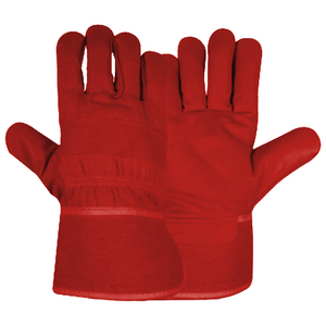 Gants de sécurité en cuir de vachette robustes de haute qualité résistant au feu Protection industrielle des mains vente entière - Product Image 3