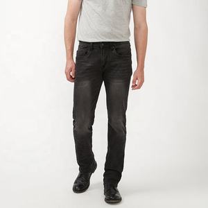 Jeans droits confortables de style nouveau pour la saison 2025/26, taille personnalisée en usine, jeans décontractés pour hommes, mode slim, jeans longs pour hommes - Product Image 2