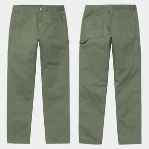 Jeans pour hommes en jacquard léger du printemps vente en gros jambe large délavé pantalon long en tissu polyester droit et ample multicolore - Product Image 5