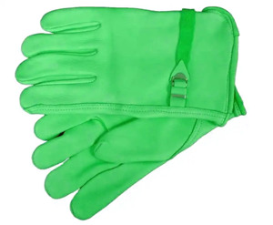 Guantes de seguridad de cuero de grano de cabra de larga duración Guantes industriales suaves y cómodos de alta resistencia para conducir Trabajo Protección de jardín - Product Image 4