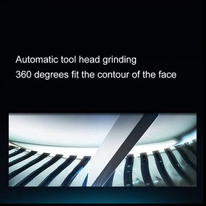 Afeitadora Eléctrica Rotativa para Hombre, Fácil de Limpiar, con Triple Cuchilla, Resistente al Agua IPX7, para Afeitar la Cara y el Cuerpo, Reemplazo para Uso en Autocaravanas - Product Image 4