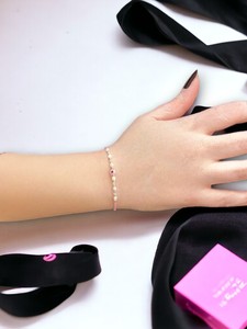 DAFNI BIG PAZAR สร้อยข้อมือลูกปัดสไตล์โบฮีเมียนหินธรรมชาติเคลือบโลหะมีค่าประดับจิ๋วของขวัญยูนิเซ็กซ์จากอิสตันบูล - Product Image 2