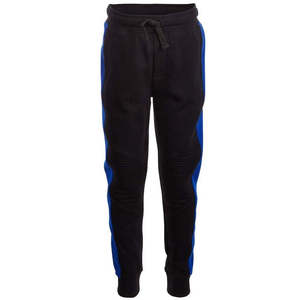 กางเกงวอร์มเด็กโต Ideology Big Boys ลายพิมพ์สีสันตัดกัน ผ้าฝ้ายทรงตรง สีดำ ไซส์ X-Large ยาวพิเศษ ผ้าถัก สำหรับเด็กวัยเตาะแตะ - Product Image 1