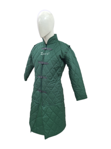 Longue longueur médiévale Gambeson manteau confortable veste à manches longues pour les reconstitutions historiques SCA Cosplay-vêtements d'hiver en gros - Product Image 4