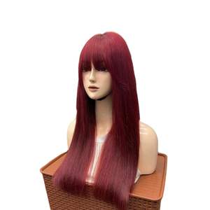 Perruque HD Lace Front du Vietnam bonnet de qualité médicale sans colle couleur personnalisée délié naturel Full Lace Fit - Product Image 3