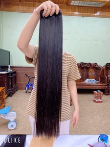 Extensiones de Cabello Virgen Vietnamita Remy Liso Extremo HD Transparente para Máquina de Encaje Doble Trama 100% Cabello Natural - Product Image 5