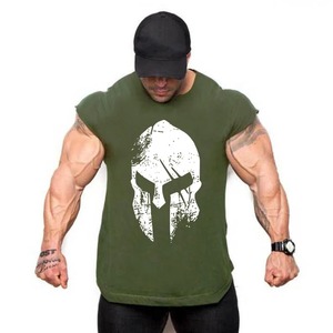 เสื้อกล้ามพรีเมี่ยมผ้าฝ้ายออร์แกนิค100% สำหรับผู้ชายเสื้อกล้ามวิ่งจ็อกกิ้งขนาดใหญ่พิเศษเสื้อกล้ามพิมพ์ลาย3D ออกแบบได้ตามต้องการสำหรับใส่ไปยิม - Product Image 6