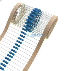 Résistances à couche métallique 1/4W 1R 10R 28R 100K 280K 2.8K <span class=keywords><strong>28K</strong></span> 280K 1M Ohms 1% Résistance avec fils - Product Image 3