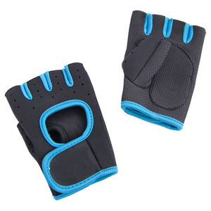 Gants de sport en PU antidérapants et résistants à l'usure, personnalisables en couleur et en taille, pour le sport et l'entraînement en salle de sport, design unisexe à demi-doigts - Product Image 2
