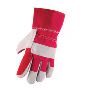 Guantes de trabajo de jardinería resistentes de cuero de vaca genuino de grado A, suministro directo de fábrica, protección de manos, guantes de seguridad para el trabajo - Product Image 5