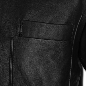 Latest Design <b>Men</b> <b>Leather</b> <b>Jacket</b> High Quality Breathable Comfortable <b>Leather</b> <b>Jackets</b> Hot Selling <b>Men</b> <b>Leather</b> <b>Jacket</b> - Product Image 3